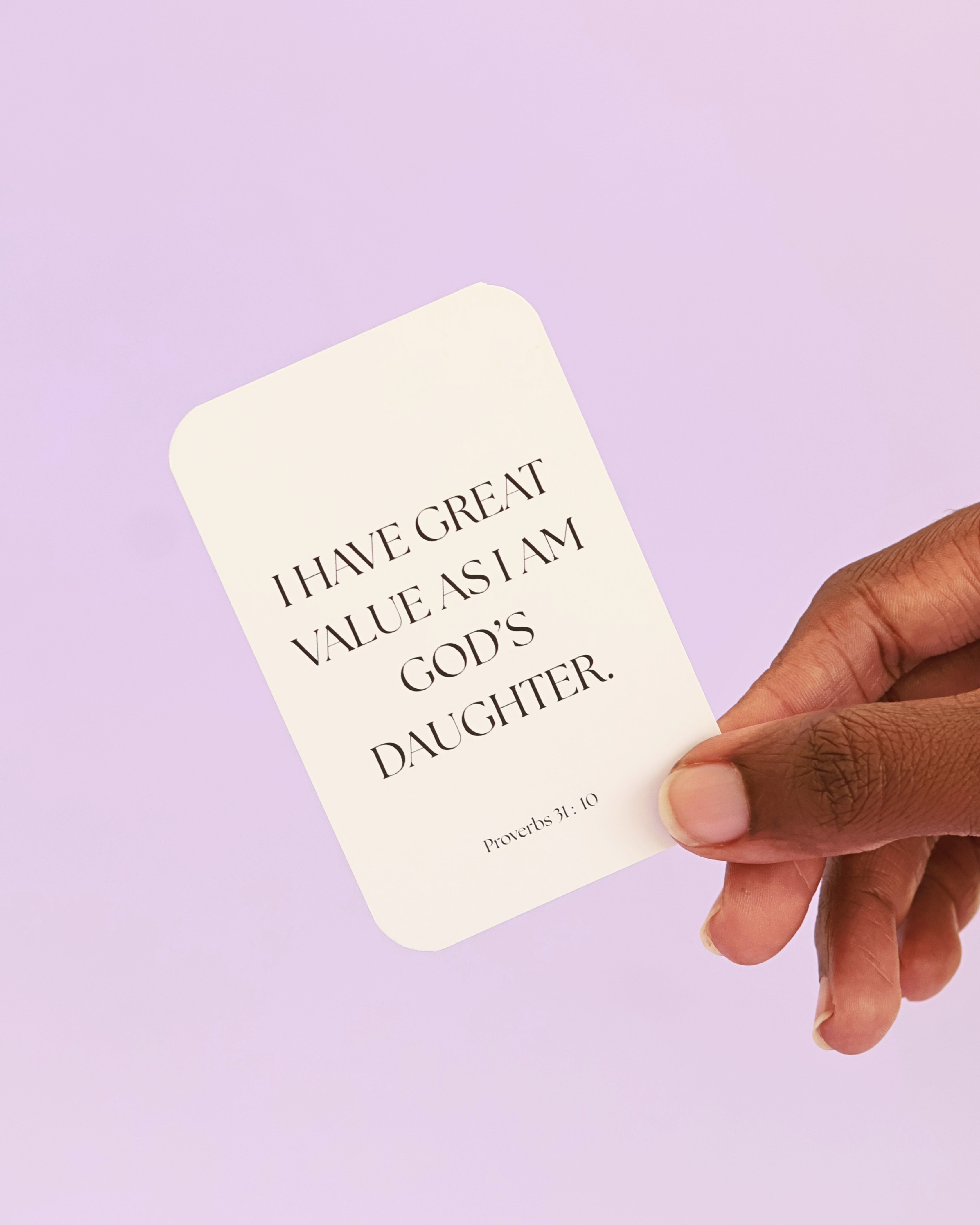 Biblical Affirmation Cards